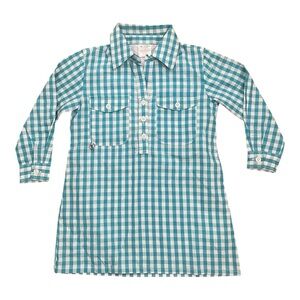 Prodoh (3T) Blue Gingham Dress